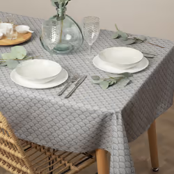 Nappe imprimée anti-tache "Livia", 150x300 cm