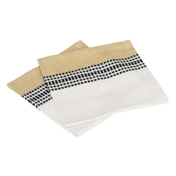 Lot de 2 Serviettes de Table  Dolly  40cm Ocre