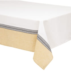 Nappe "Dolly", coton, bicolore, 250x150 cm