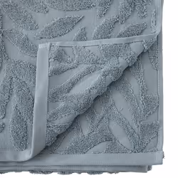 Drap de douche "Cisel", coton, bleu, 70x130 cm