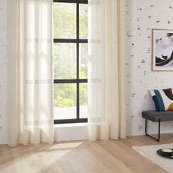 Rideaux voilage beige 135x240 cm