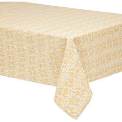 Nappe, coton, 250x150 cm, jaune ocre