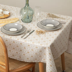 Nappe, coton, 250x150 cm, beige