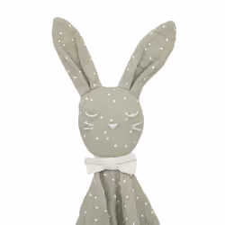 Doudou pour Bébé  Lapin  46cm Vert