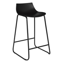 Tabouret de bar "Otac", métal, noir