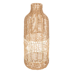 Vase "Lour", rotin, H55 cm