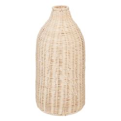 Vase "Sea view" en rotin H32 cm