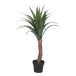 Yucca artificiel, pot en ciment, H110 cm