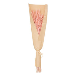 Bouquet de Fleurs  Queue de Lapin  58cm Rose