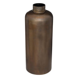 Vase, métal, doré, H60 cm