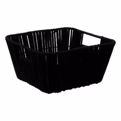 Panier de Rangement Déco Manille 31x31cm Noir