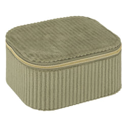 Boîte à Bijoux Velours Déco  Elya  11cm Vert