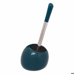 5five - brosse wc céramique colorama bleu pétrole