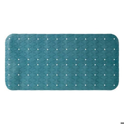 Tapis anti-dérapant Five - Colorama - Bleu pétrole - 70x35cm