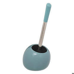 5five - brosse wc céramique colorama bleu artic
