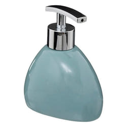 Distributeur de Savon Galet 12cm Bleu Arctique