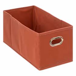 5five - panier tissu 15x31cm mix n modul terre de sienne