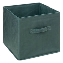 5five - panier velours 31x31cm mix n modul vert kaki