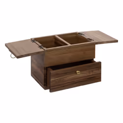 Atmosphera 195004 coffret à bijoux, pochette et boîte de rangement