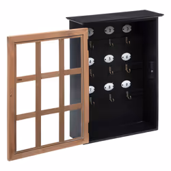 Boîte à clé en bois et pin noir "Milana"