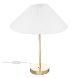 Lampe H47cm en métal blanc
