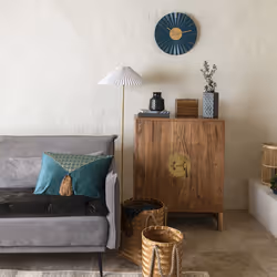 Lampadaire Droit JIL Doré H150