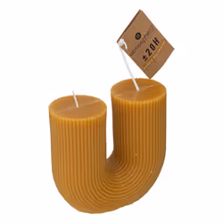 Bougie Design  Demi  400g Moutarde