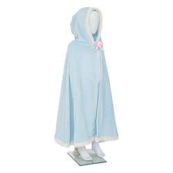 Plaid Cape Enfant  Flanelle  100x115cm Bleu Clair