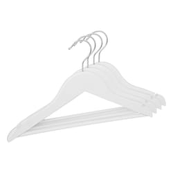 Lot de 4 Cintres Enfant  Cinderella  32cm Blanc