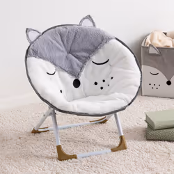 Fauteuil pliant renard blanc