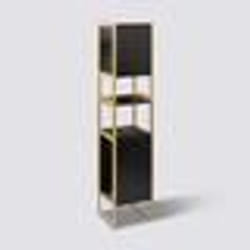 Colonne de salle de bain noir Natureo 5five
