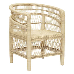 Fauteuil malawi naturel MALEVIO