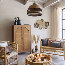 Fauteuil malawi naturel MALEVIO