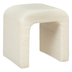 Pouf "Sevi" en bouclette