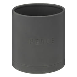 Cache-Pot en Céramique  Avi  14cm Gris