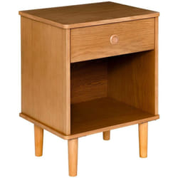 Atmosphera - Table de chevet Charlie H61cm bois créateur d'intérieur