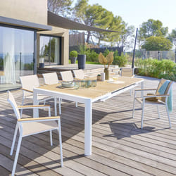 Hesperide - Table de jardin extensible Paradize acacia 12 places - Hespéride