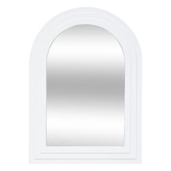 Miroir "Emily" en bois blanc