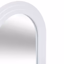 Miroir "Emily" en bois blanc