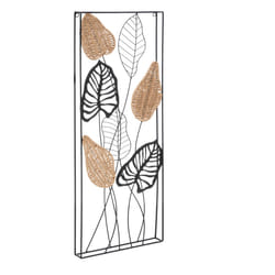 Déco murale métal 35x90 cm ROSA