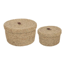 BOITE MAT NATUREL ARIANNA  X2