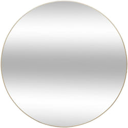 Miroir Alice en bois & métal D110cm doré Atmosphera créateur d'intérieur