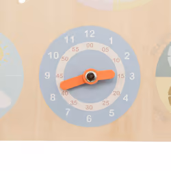 Jeu calendrier Marron en hêtre