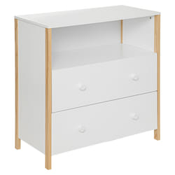 Commode en bois "Kima" blanche