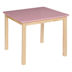 Table "Classic" en pin et bois rose