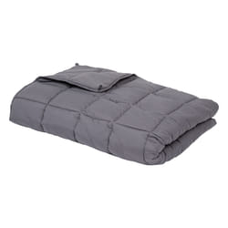 Couverture lestée 6,5kg gris