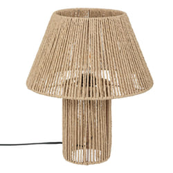 Lampe H38cm "Salva" en métal Beige