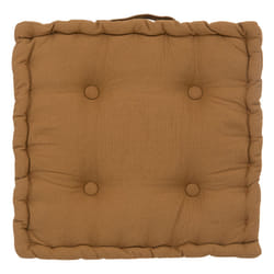Coussin de Sol  Dorian  40x40cm Cannelle