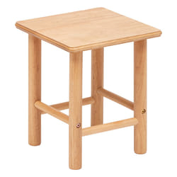 Tabouret en bois d'Hevéa