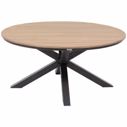 La table de jardin ronde "ORIENGO" Hespéride vous promet de passer d'excellents moments pendant la belle saison. Un design ch ...